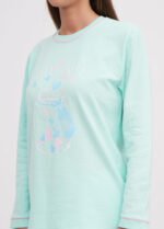 Піжама жіноча 010254429_ментоловий - Зображення 3