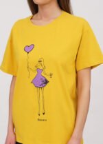 Футболка 070130981_медовий - Зображення 3