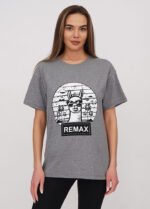 Футболка 070330981_темно-сірий