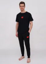 Комплект чоловічий 123034065р_червоно-чорний