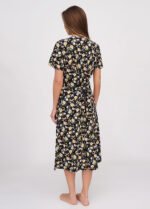 Халат жіночий 030120108_жовто-чорний - Зображення 2