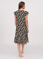 Халат жіночий 030120124_жовто-чорний - Зображення 4