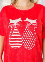 Туніка жіноча 100330502_червоний - Зображення 6