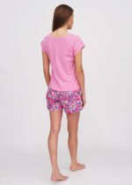 Піжама жіноча 120131001_трояндовий - Зображення 3