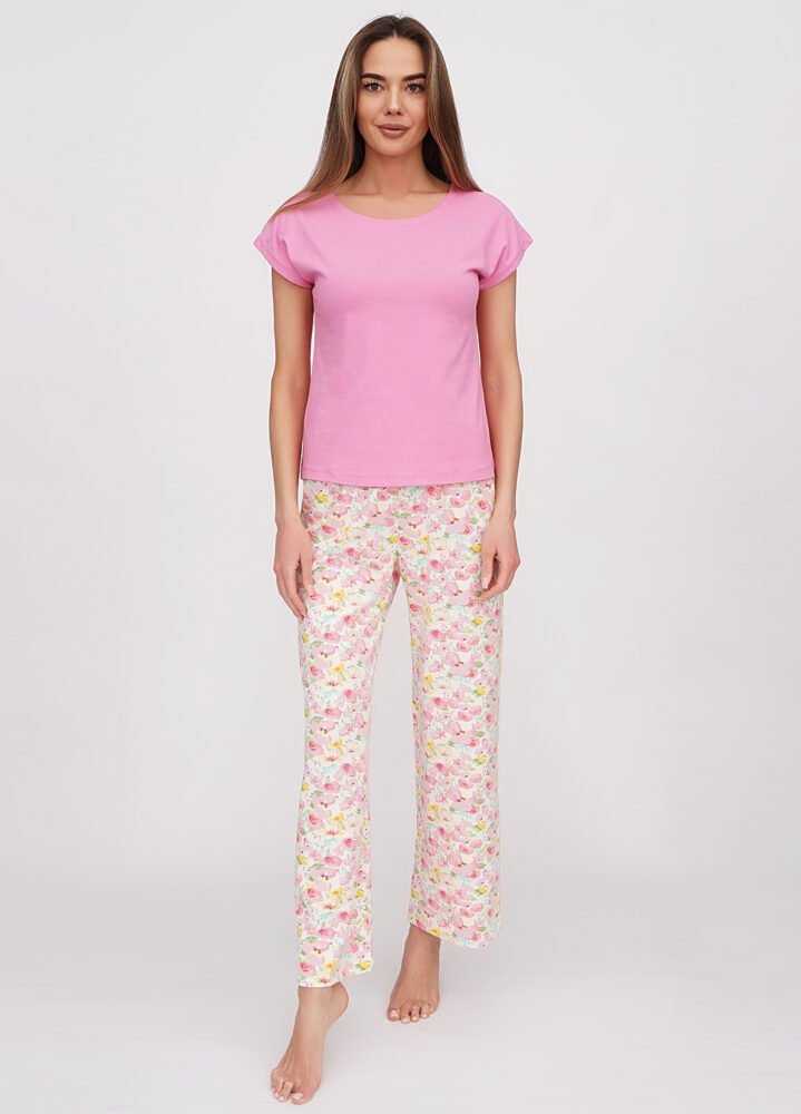 канцтовари01284 Піжама жіноча 010334253_рожевий - Зображення 1