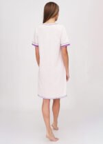 Нічна сорочка жіноча 020130156_блідо-рожевий - Зображення 2