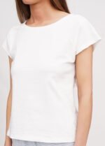 Піжама жіноча 010334253_біло-блакитний - Зображення 3