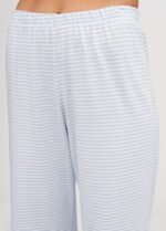 Піжама жіноча 010334253_біло-блакитний - Зображення 4