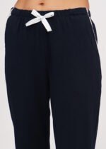 Піжама жіноча 010354296_темно-синій - Зображення 4