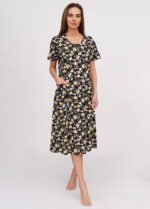 Сукня жіноча 040130105_жовто-чорний