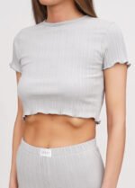 Піжама жіноча 010334304_світло-сірий - Зображення 3