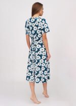 Сукня жіноча  040130105_блакитно-чорний - Зображення 4