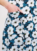 Сукня жіноча  040130105_блакитно-чорний - Зображення 3