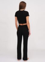 Піжама жіноча 010334304_чорний - Зображення 2