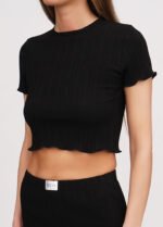 Піжама жіноча 010334304_чорний - Зображення 3