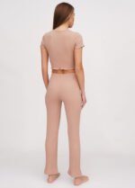 Піжама жіноча 010334304_коричневий - Зображення 2