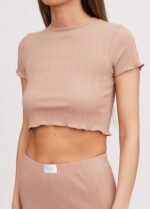 Піжама жіноча 010334304_коричневий - Зображення 3