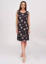 Сукня жіноча 040120193_рожево-чорний