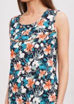 Сукня жіноча 040120193_помаранчево-чорний - Зображення 3