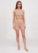 Піжама жіноча 010331008_коричневий