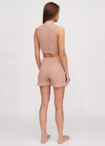 Піжама жіноча 010331008_коричневий - Зображення 2