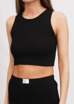 Піжама жіноча 010331008_чорний - Зображення 3