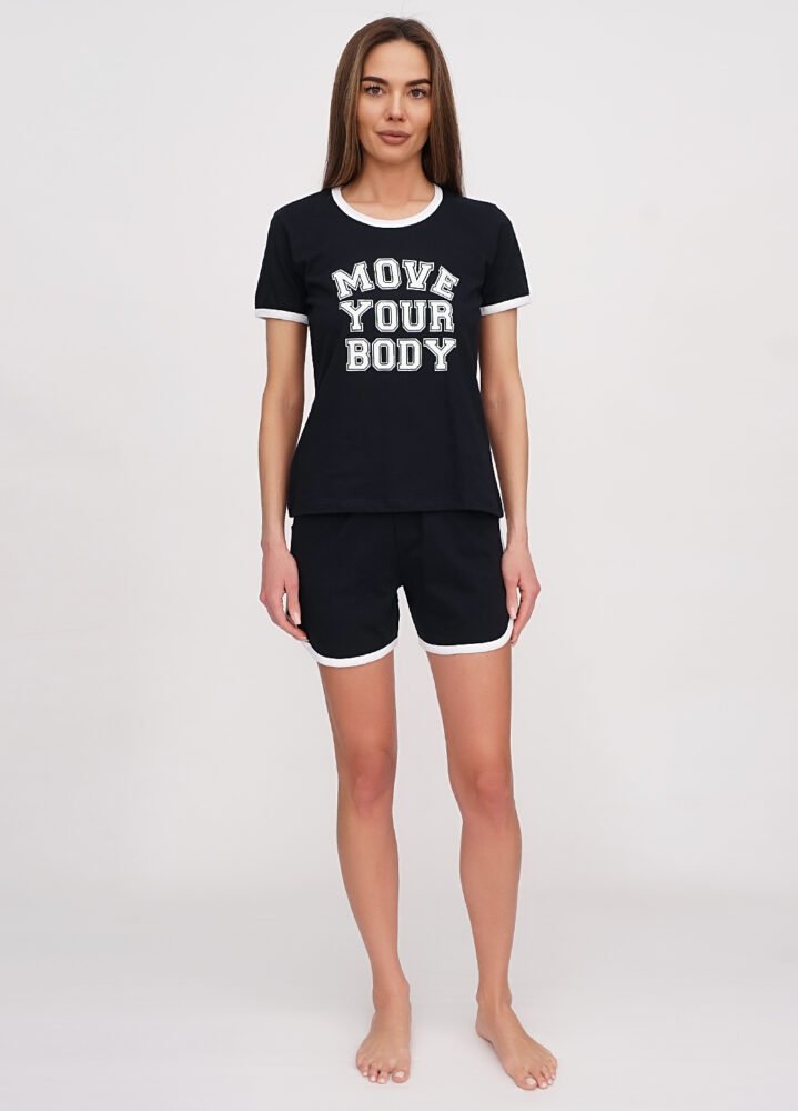 канцтовари06755 Піжама жіноча 010131252_кобальт - Зображення 1