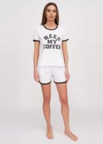 Піжама жіноча 010131252_білий