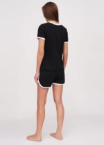 Піжама жіноча 010131252_вугільний - Зображення 2