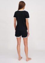 Піжама жіноча 010131252_темно-синій - Зображення 2
