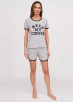 Піжама жіноча 010131252_світло-сірий