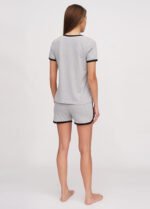 Піжама жіноча 010131252_світло-сірий - Зображення 2