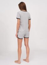 Піжама жіноча 010131252_сірий - Зображення 2