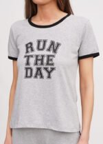 Піжама жіноча 010131252_сірий - Зображення 3